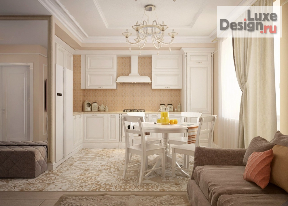 Дизайн интерьера трехкомнатной квартиры "Проект квартиры 76 кв.м." (фото 2)