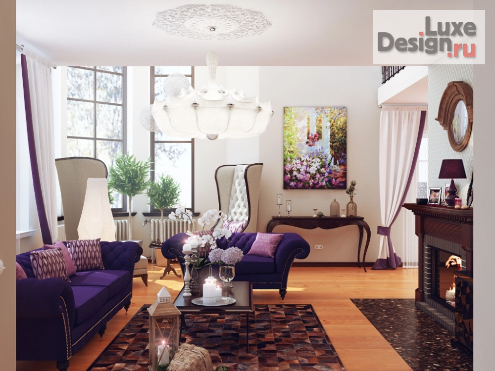 Дизайн интерьера коттеджа "Проекты коттеджей" (фото 6)