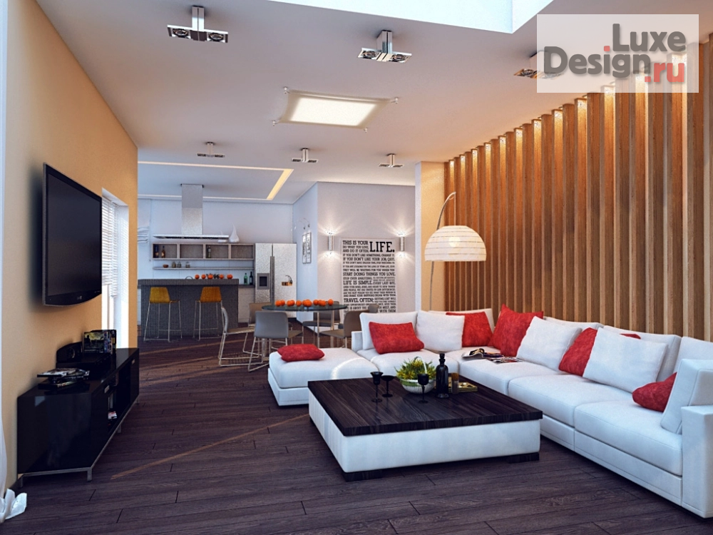 Дизайн интерьера коттеджа "Проекты коттеджей" (фото 9)