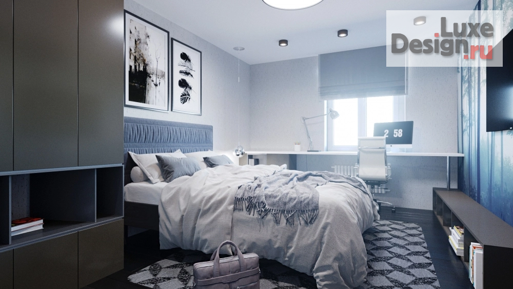 Дизайн интерьера загородного дома "Дом в современном стиле" (фото 5)