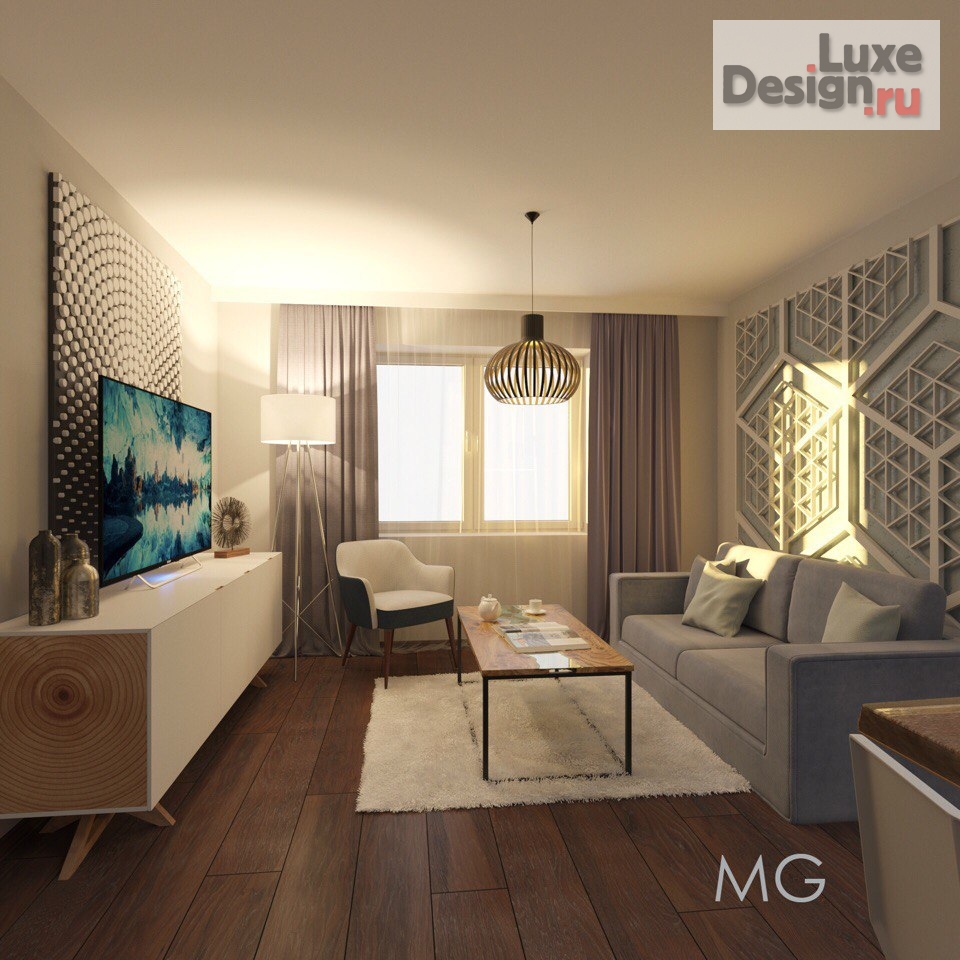 Дизайн интерьера четырехкомнатной квартиры "ЖК Олимп . Нижний Новгород" (фото 11)