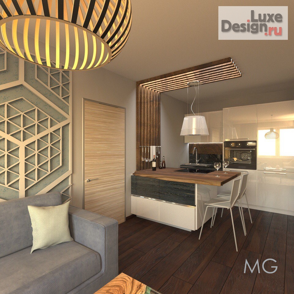 Дизайн интерьера четырехкомнатной квартиры "ЖК Олимп . Нижний Новгород" (фото 12)