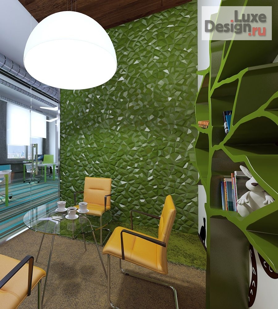 Дизайн интерьера офиса "Дизайн и визуализация офиса ТСС" (фото 7)