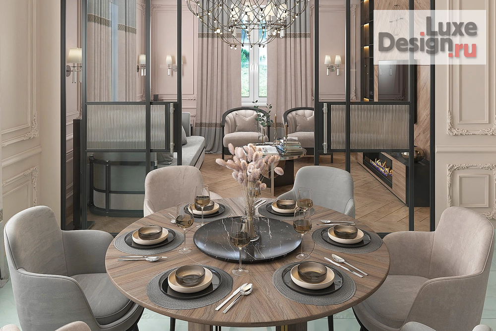 Дизайн интерьера коттеджа "Грация" (фото 10)