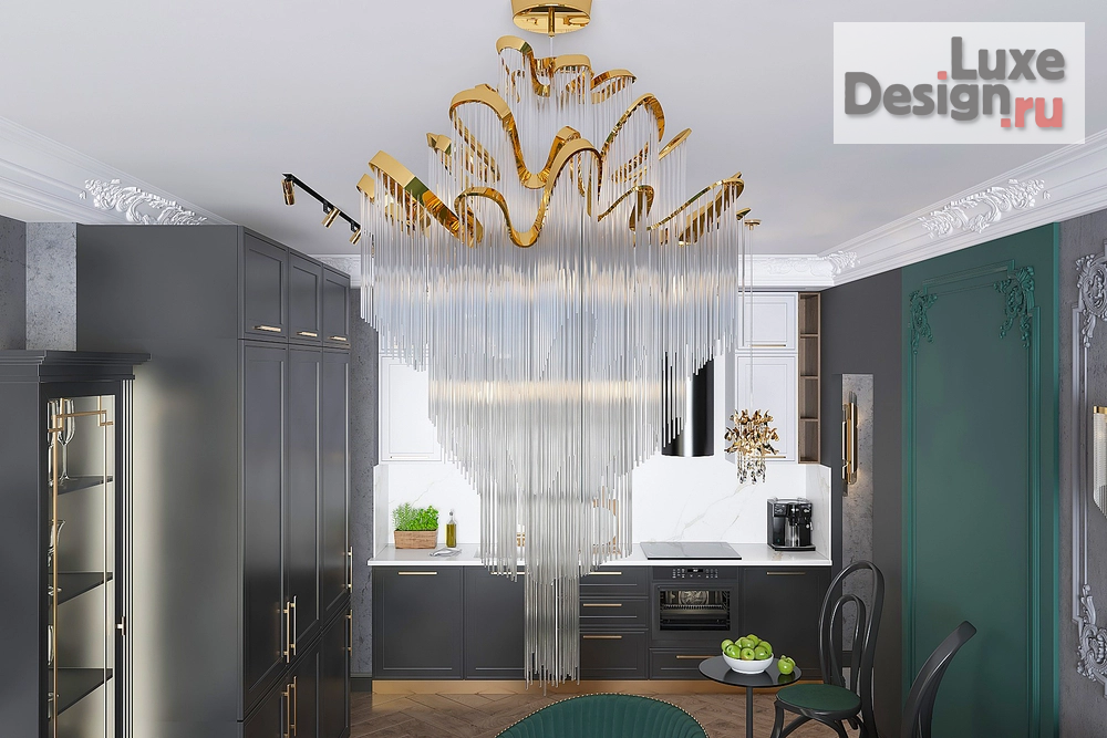 Дизайн интерьера двухкомнатной квартиры "Elysium" (фото 10)