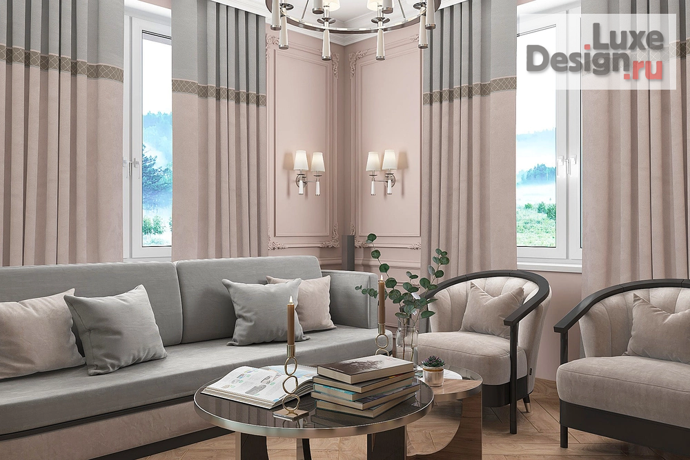 Дизайн интерьера коттеджа "Грация" (фото 13)