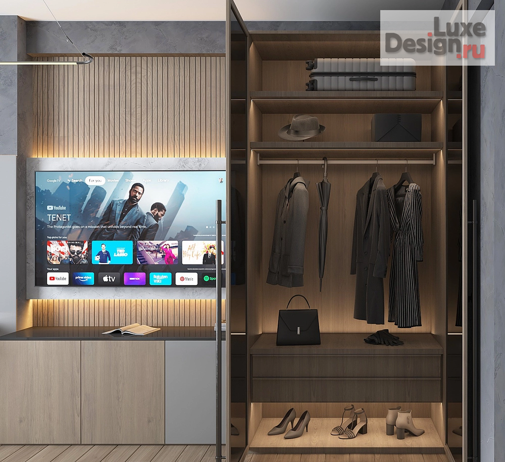 Дизайн интерьера однокомнатной квартиры "William" (фото 13)