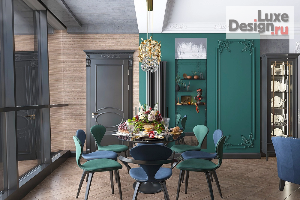 Дизайн интерьера двухкомнатной квартиры "Elysium" (фото 14)