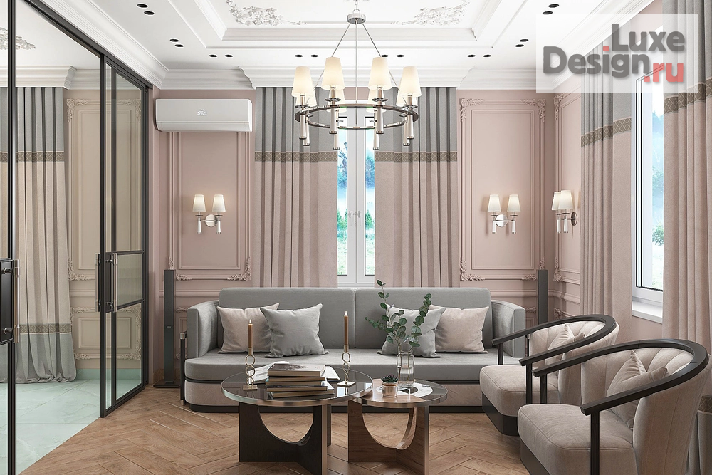 Дизайн интерьера коттеджа "Грация" (фото 15)