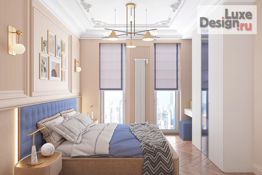 Дизайн интерьера однокомнатной квартиры "Breath of color" (фото 15)