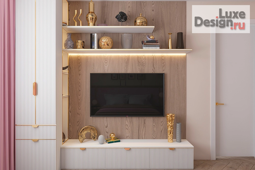 Дизайн интерьера трехкомнатной квартиры "Biscuit interior" (фото 19)