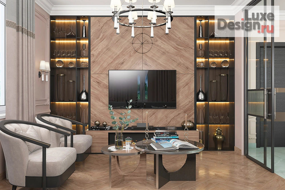 Дизайн интерьера коттеджа "Грация" (фото 19)