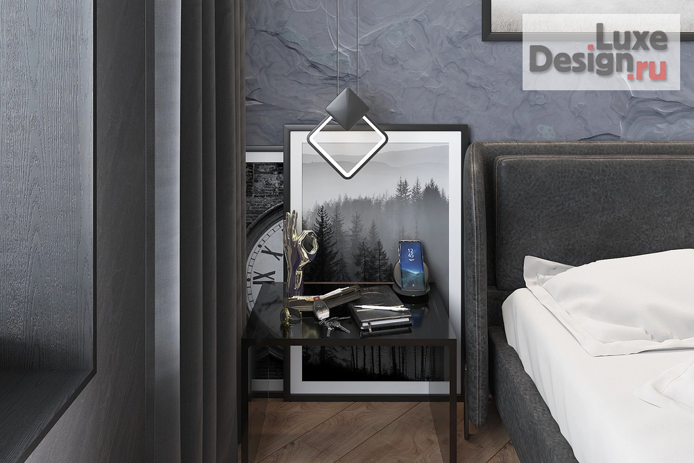 Дизайн интерьера двухкомнатной квартиры "Фактура" (фото 19)