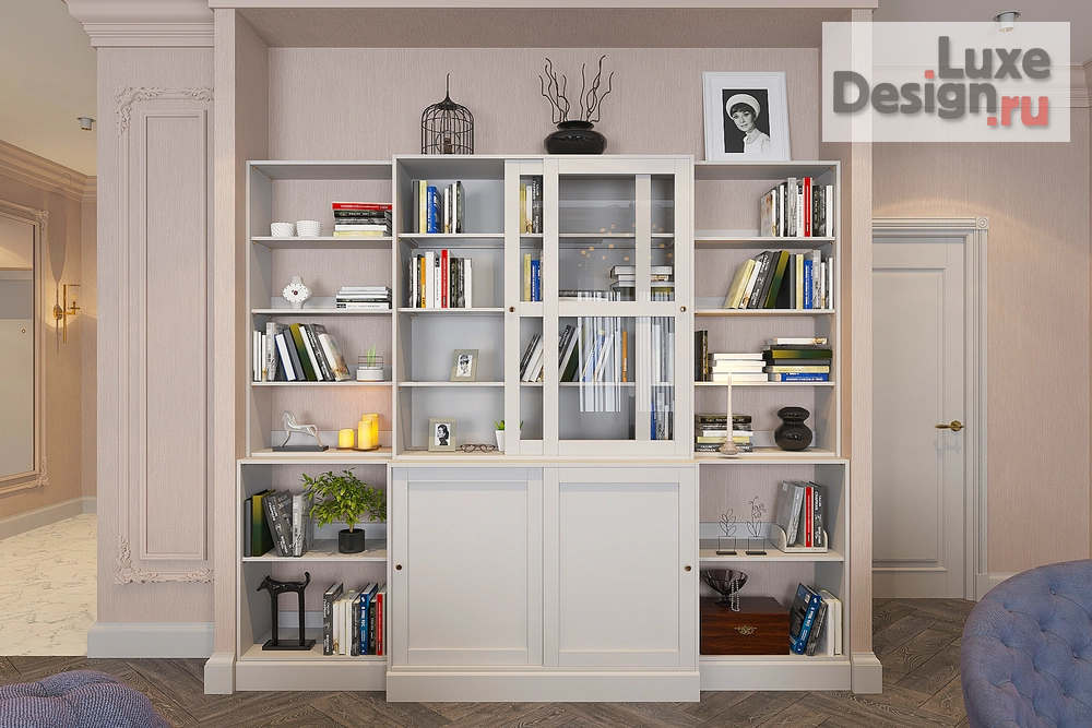 Дизайн интерьера коттеджа "Современная классика" (фото 16)