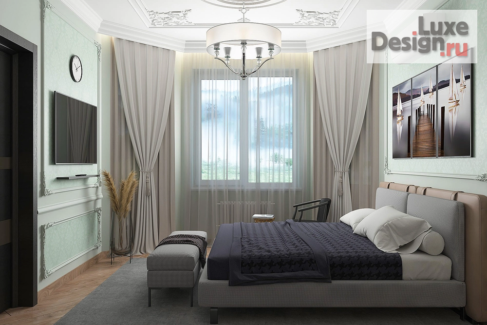 Дизайн интерьера коттеджа "Грация" (фото 22)