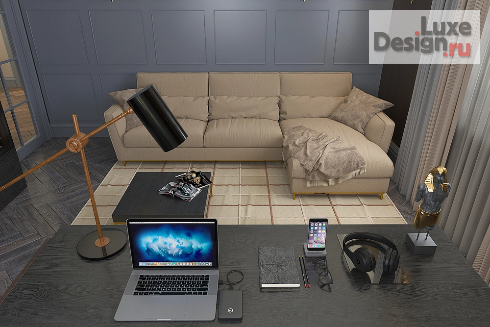 Дизайн интерьера коттеджа "Арлекин" (фото 24)