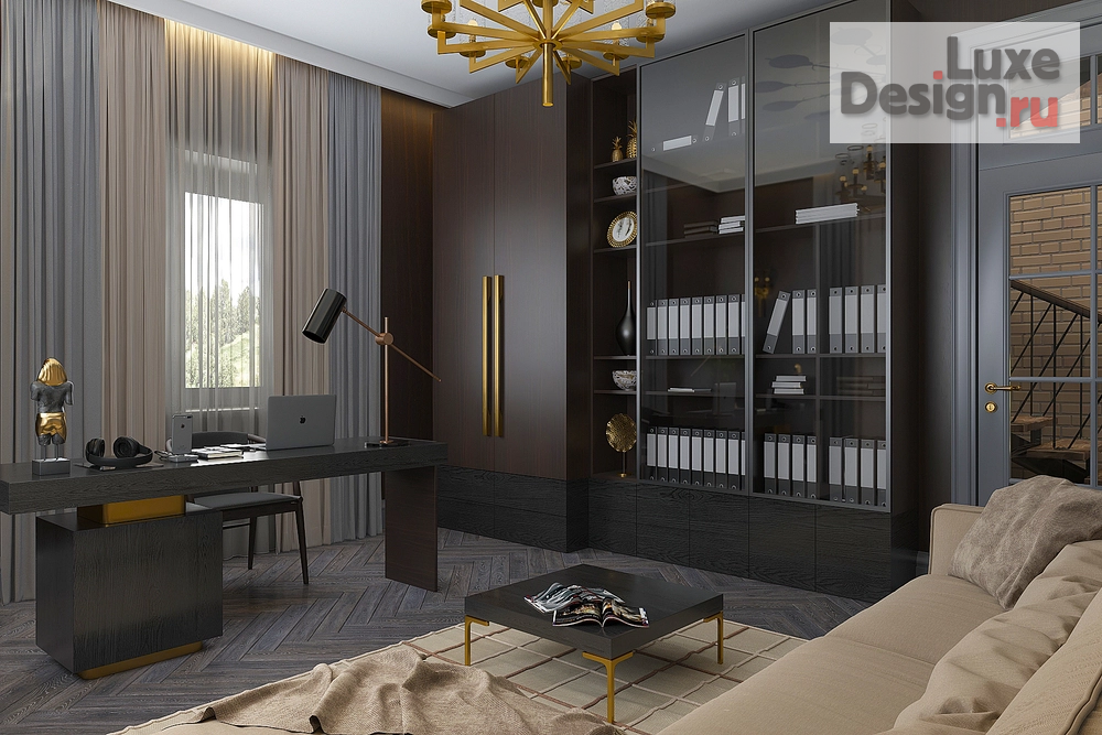 Дизайн интерьера коттеджа "Арлекин" (фото 26)