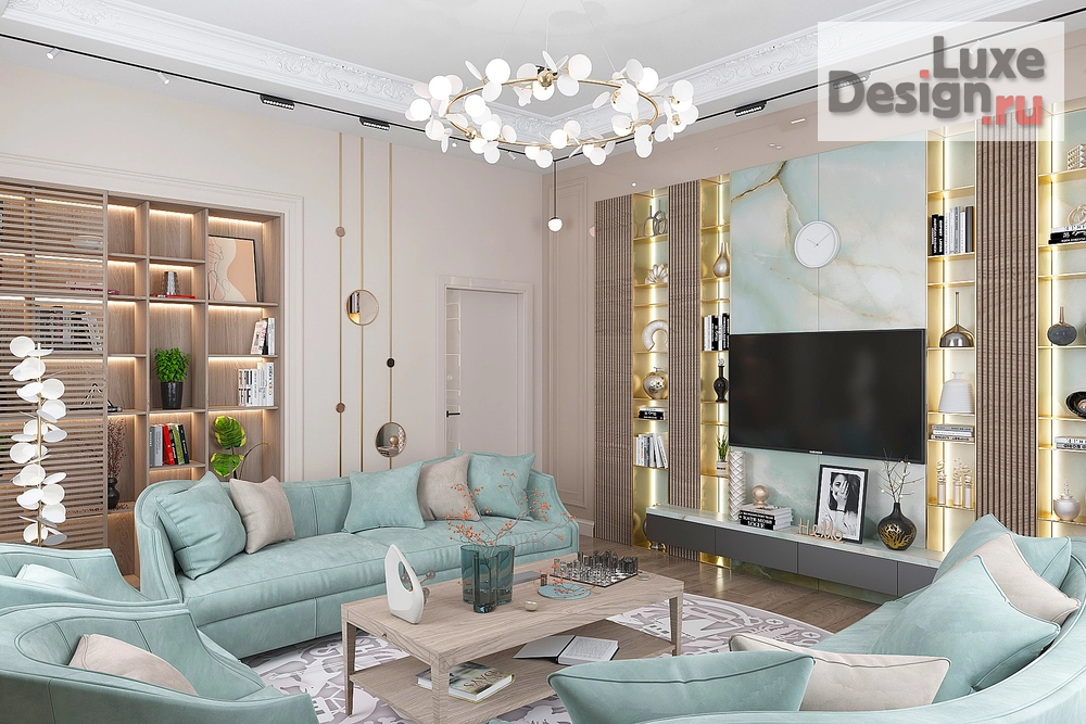 Дизайн интерьера коттеджа "Savoy" (фото 32)