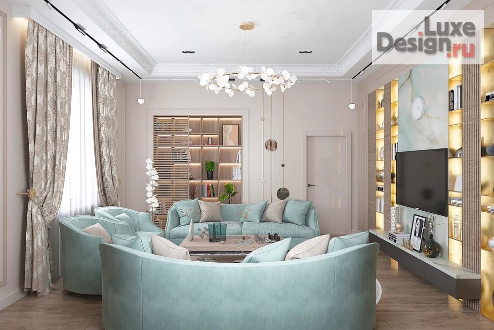 Дизайн интерьера коттеджа "Savoy" (фото 33)