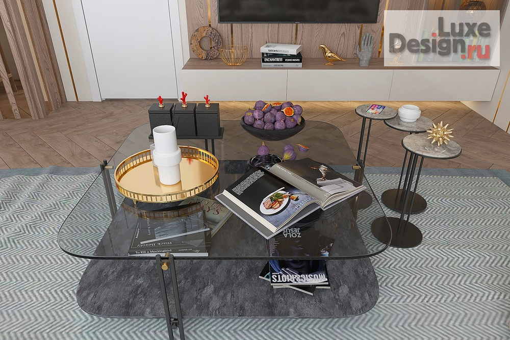 Дизайн интерьера трехкомнатной квартиры "Biscuit interior" (фото 6)