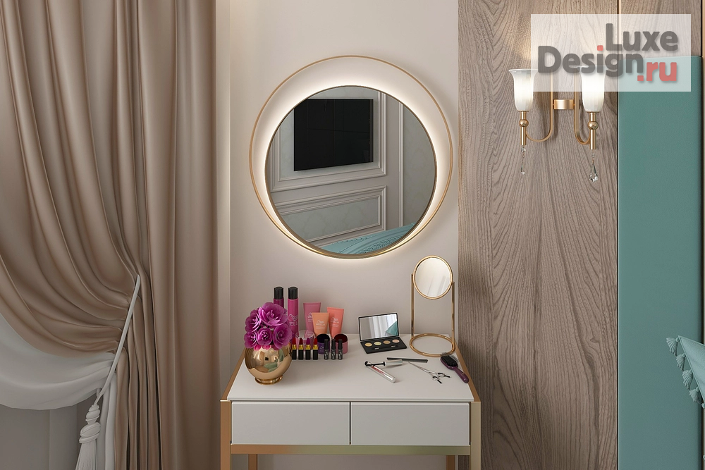 Дизайн интерьера спальни "Ivory-Art" (фото 8)